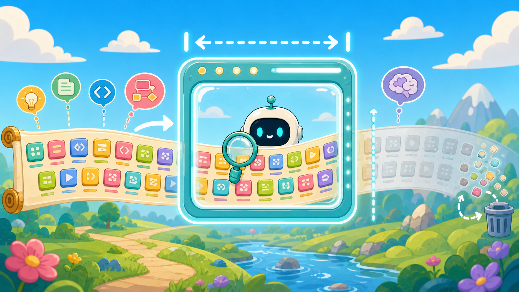 "什麼是 Context Window?AI 的「視野上限」"